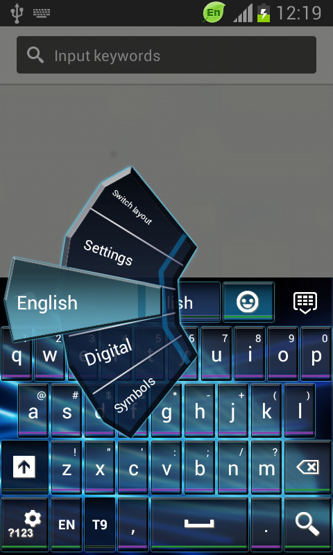 Keyboard for Sony Xperia U Free Android Keyboard download 