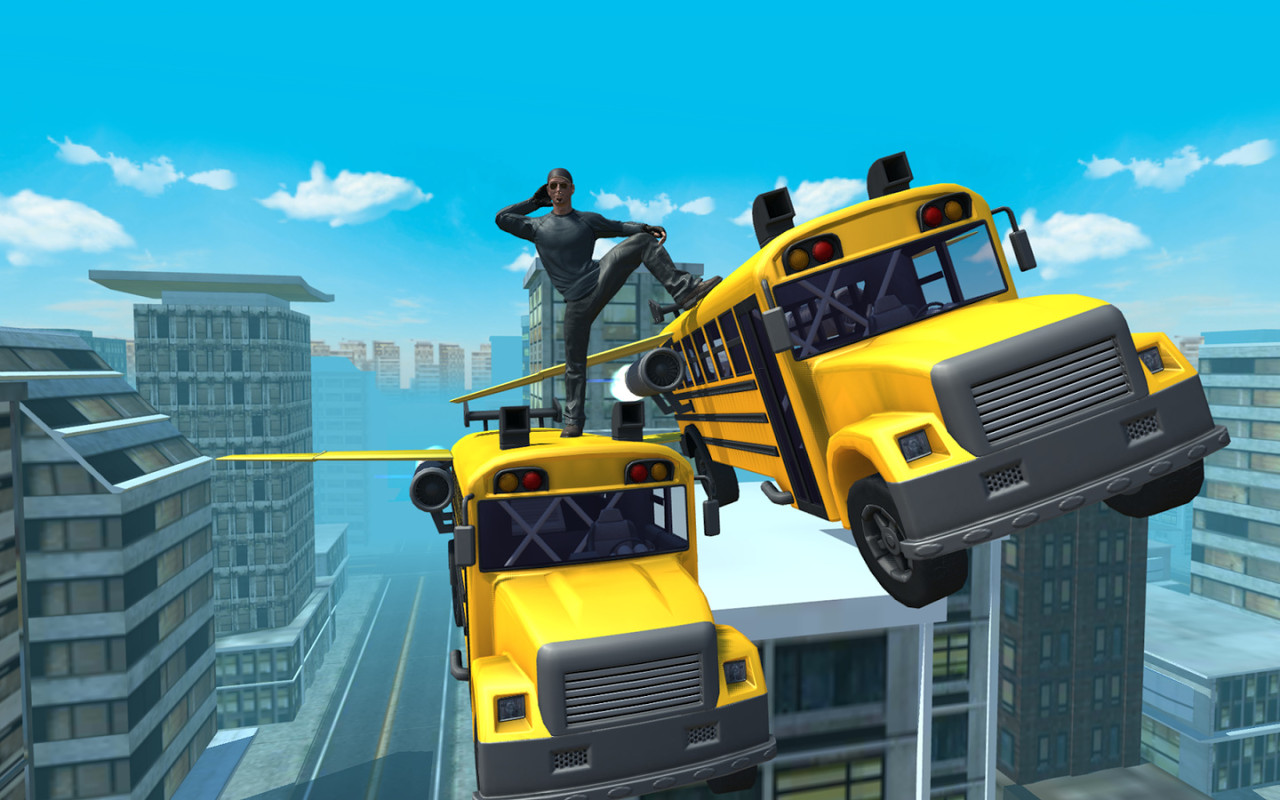 Flying Bus Simulator 2016 APK Free Simulation Android Game ...