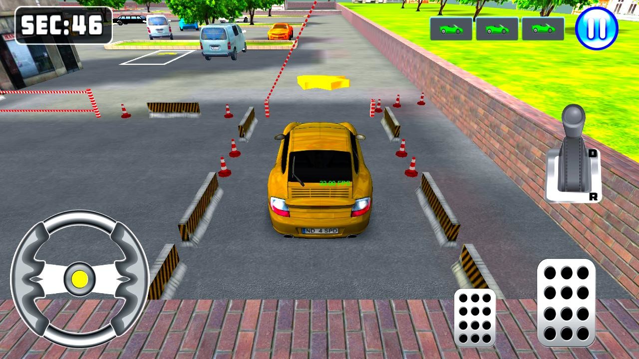 3D sports Car Parking Game APK Free Simulation Android 