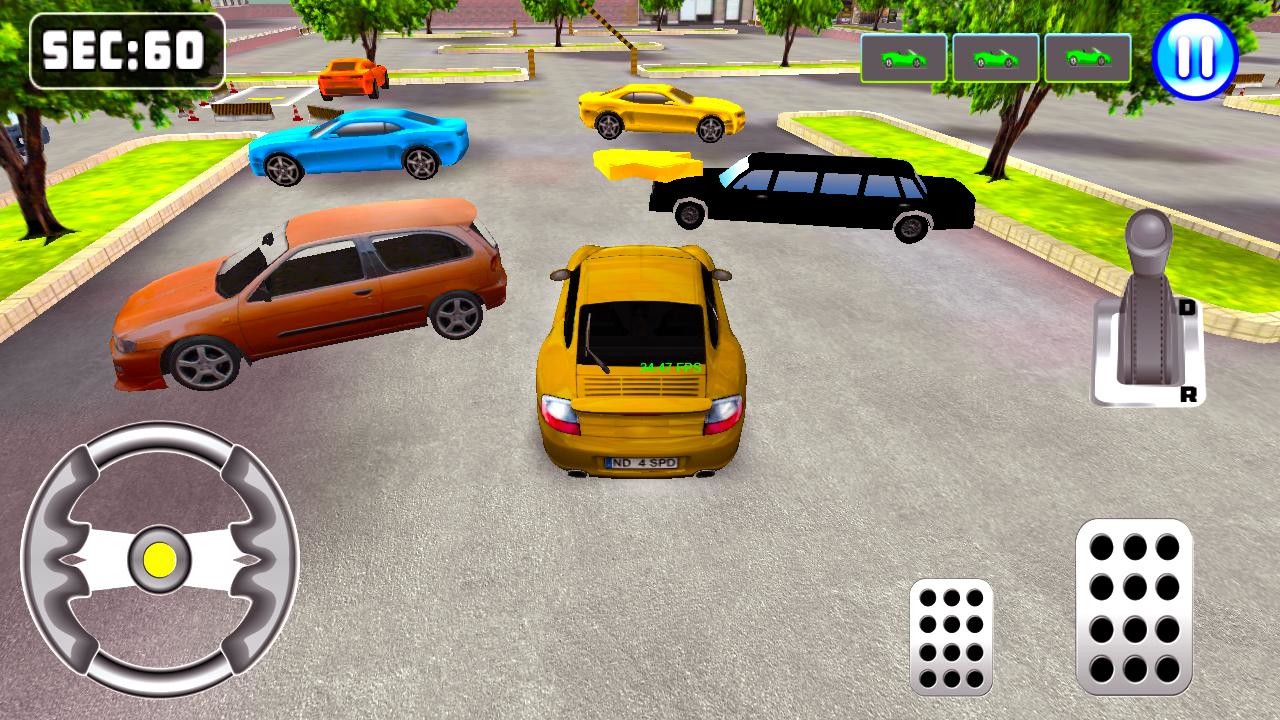 3D sports Car Parking Game APK Free Simulation Android 