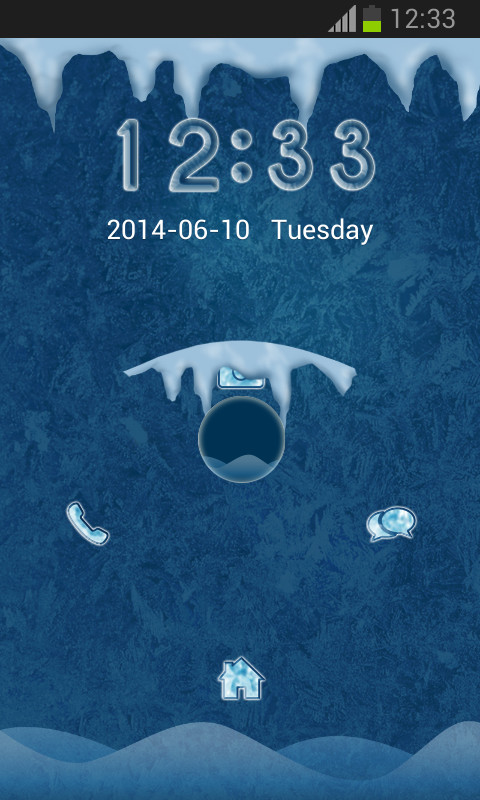 Frozen Lock Screen Free Android Theme Download Appraw