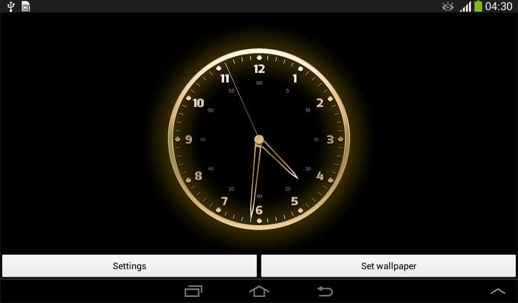 download clock wallpaper for android