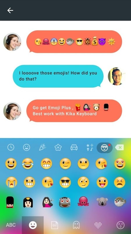 ... Free Android Keyboards Emoji Plus for Galaxy-Kika Android Keyboard