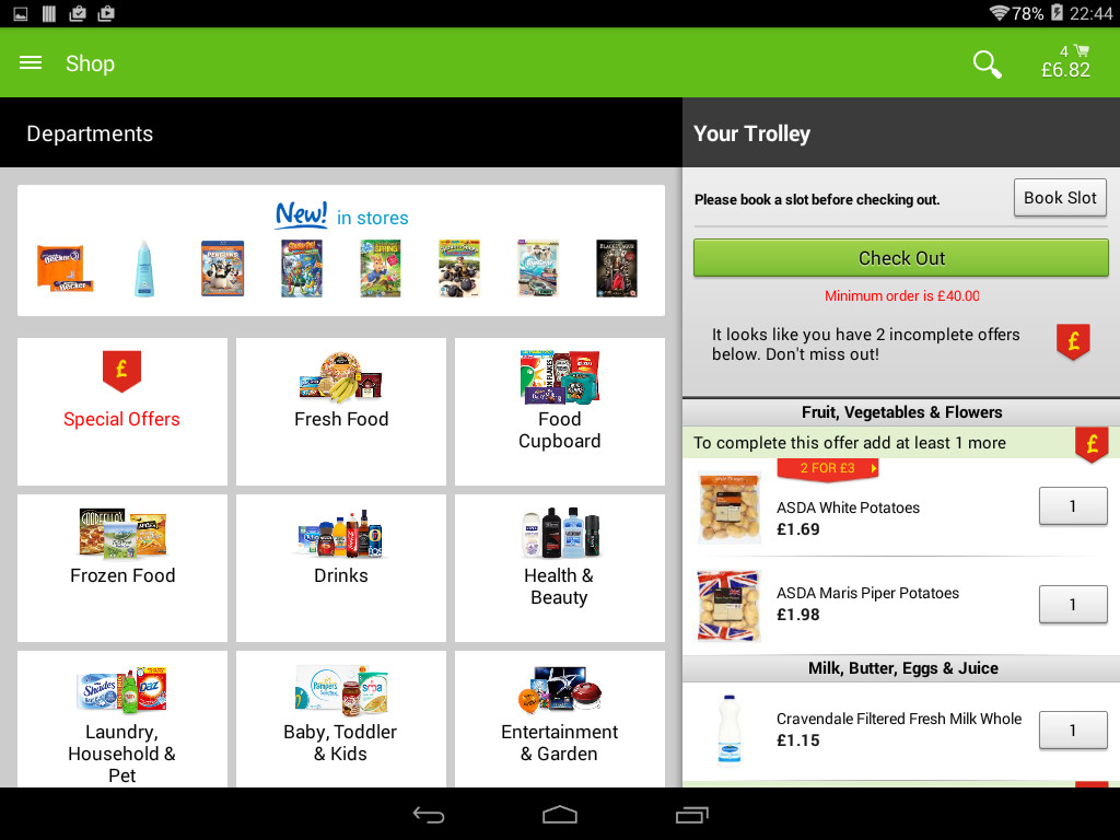 ASDA APK Free Shopping Android App download - Appraw