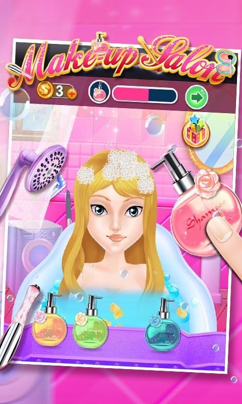 Beauty parlor - manicure and make-up. Games online.